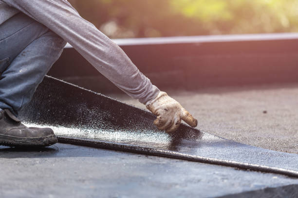 Professional Crawl Space Encapsulation technician working in Hampstead, NC